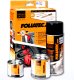 Zestaw do malowania Foliatec 2160 RACING Zaciski Hamulcowe 3 Części Czerwony 1