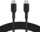 Belkin BOOST CHARGE braided Cab. USB-C/USB-C 2m bl.  CAB004bt2MBK 1