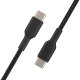 Belkin BOOST CHARGE braided Cab. USB-C/USB-C 2m bl.  CAB004bt2MBK 3