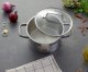 GARNEK PROFESJONALNY 20 CM INOX 3.6 L 5