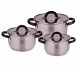 ZESTAW GARNKÓW BLACK INOX 6 ELEMENTÓW 1