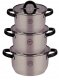 ZESTAW GARNKÓW BLACK INOX 6 ELEMENTÓW 2