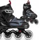 Rolki Movino Cruzer Two rekreacyjne regulowane czarno-niebieskie r. 38-41 1
