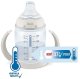 NUK BUTELKA Z UCHWYTEM I WSKAŹNIKIEM 150ml +6M ZIELONA 4008600387305 1