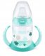 NUK BUTELKA Z UCHWYTEM I WSKAŹNIKIEM 150ml +6M ZIELONA 4008600387305 6