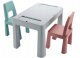 TEGGI MULTIFUN ZESTAW SZARY/RÓŻOWY/TURKUSOWY 2+1/5905489408260 1