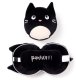 Relaxeazzz Kot Feline Fine Pluszowy Zestaw: Podszuka + Opaska Na Oczy 1