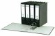 Biurowy segregator, A4, 70mm, czarny, Hit, marmur, cena za 1 szt, 5szt. 5