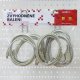 Kabel USB Logo USB-A - USB-A 3 m Czarny 1