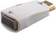Video HDMI M - VGA (D-Sub) (F), bia�y 1