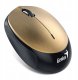 Mysz Genius Mysz przewodowa, Genius NX-9000BT, z�ota, optyczna, 1200DPI, EOL 2