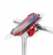 Uchwyt rowerowy na telefon i powerbank Bone Bike Tie 3 Pro Pack, na rower, regulowany rozmiar, czerwony, 4-6.5", silikon, na kiero 1