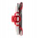 Uchwyt rowerowy na telefon i powerbank Bone Bike Tie 3 Pro Pack, na rower, regulowany rozmiar, czerwony, 4-6.5", silikon, na kiero 2