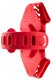 Uchwyt rowerowy na telefon i powerbank Bone Bike Tie 3 Pro Pack, na rower, regulowany rozmiar, czerwony, 4-6.5", silikon, na kiero 6