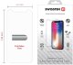 Hartowane szk�o ochronne Swissten, pro Apple iPhone X/XS, czarna, Defense glass 1