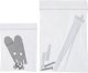 EFB InLine® Patchfeld Cat.6A 0,5HE 6-fach, Tisch/Wand/Hutschiene schwarz Staubschutz 5