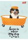 Zeszyt A5 60k linia laminowany Funny Dog p10, mix cena za 1 szt 2