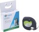 G&G Schriftband 12mm x 4m sw-ws komp. m. Dymo S0721660/ 91221 1