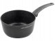 RONDEL BONO 20 CM 2,4L. IND. by M.G. (CZARNY, POWŁOKA IMITUJĄCA KAMIEŃ, UCHWYT CZARNY) 1