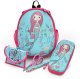 WEDO Kinder-Rucksack Meerjungfrau mit Netztaschen innen/auße 1
