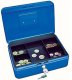 WEDO Geldkassette Sicherheits-Zylinderschloss 20x16x9cm Blau 1