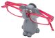 WEDO Brillenhalter Elefant, Polyresin, Grau, 7,1 x 5,5 x 10, 1