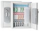 WEDO Schlüsselschrank 21 Schlüssel Maße:27x9,5x35 Lichtgrau 3