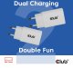 Club3D Lifestyle Ladegerät USB-C 30Watt, 2Stk  weiß retail 2