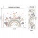 ROOM Decor SIPO-WS63030 NAKLEJKI NA ŚCIANĘ ZWIERZETA MIX 5