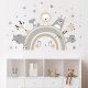 ROOM Decor SIPO-WS63030 NAKLEJKI NA ŚCIANĘ ZWIERZETA MIX 6