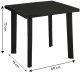 Stalas Fiocco 80x75 cm, juodas 1