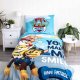 Vaikiškas šviečiantis tamsoje patalynės komplektas Paw Patrol, 140x200, 2 dalių 1