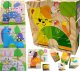 Medinė dėlionė-kaladėlės "Gyvūnai", 9 dalių 15