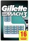 Gillette Mach3 skustuvo papildomos galvutės, 16 vnt. 3