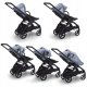 Bugaboo Dragonfly vežimėlio stogelis nuo saulės, Seaside Blue 1