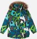 Tutta by Reima berniuko žieminė striukė SEVERI, žaliai marga 2