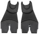 Adapteriai vežimėliui Tiffany KikkaBoo, black 1