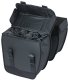 Basil Sakwa miejska podwójna BASIL TOUR WATERPROOF DOUBLE PANNIER BAG 28L, Universal Bridge System, wodoodporna black (NEW) 5