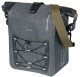 Basil Sakwa pojedyncza BASIL NAVIGATOR STORM SINGLE PANNIER BAG MIK SIDE  M 12-15 L, MIK System (ready to go) wodoodporna grey black (NEW) 1