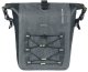 Basil Sakwa pojedyncza BASIL NAVIGATOR STORM SINGLE PANNIER BAG MIK SIDE  M 12-15 L, MIK System (ready to go) wodoodporna grey black (NEW) 2
