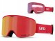 Gogle zimowe GIRO AXIS RED BLACK THIRDS (Szyba lustrzana kolorowa VIVID-Carl Zeiss VIVID EMBER 19-42% S2 + Szyba lustrzana kolorowa VIVID-Carl Zeiss INFRARED 58% S1) (NEW 2024/2025) 1