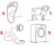 SH5003M Buty męskie Barefoot Merino jasnoniebieski/szary 46 8