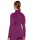 LS1609W Bluza damska z kr�tkim ekspresem EXTREME MERINO fuksjowy L 2