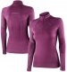 LS1609W Bluza damska z kr�tkim ekspresem EXTREME MERINO fuksjowy L 3