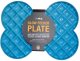 SloDog Slow Feeder Plate Miska spowalniająca duża kość turkusowa 1