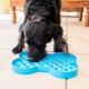 SloDog Slow Feeder Plate Miska spowalniająca duża kość turkusowa 3