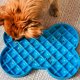 SloDog Slow Feeder Plate Miska spowalniająca duża kość turkusowa 8