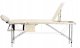 Stół, łóżko do masażu 3-segmentowe aluminiowe 4