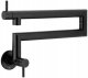 6623-030-81/ KFA/ DUERO POT FILLER/ BATERIA KUCHENNA, ZLEW ŚCIENNA, PRZEGUBOWA, BLACK 1