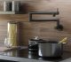 6623-030-81/ KFA/ DUERO POT FILLER/ BATERIA KUCHENNA, ZLEW ŚCIENNA, PRZEGUBOWA, BLACK 1